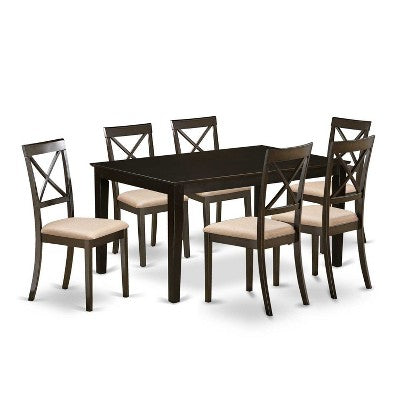 Vintage Dining Table and Chair Set - Modern Capri Dinette Set for Kitchen or Dining Room
