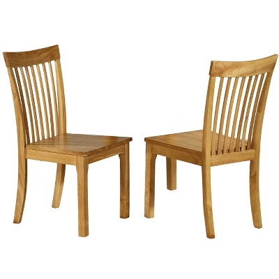 Kings Brand Furniture Kurmer 3 Piece Dining Set Natural Oak