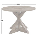 5pc Crenshaw Round Dining Set Driftwood - Buylateral