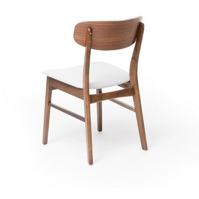 GDFStudio Balfern 5 Pieces Mid Century Modern Upholstered Wood Dining Set