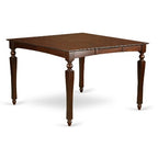 HomeStock Counter Height Dining Set Black Butterfly Leaf Table 8 Chairs