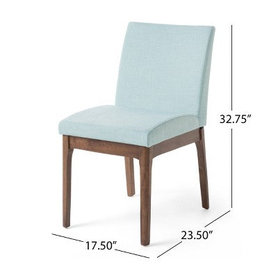Christopher Knight Home Kwame Mid Century Modern Fabric Upholstered 5 Piece Dining Set