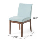 Christopher Knight Home Kwame Mid Century Modern Fabric Upholstered 5 Piece Dining Set