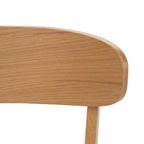 GDFStudio Alexis Mid Century Modern 7 Piece Fabric and Upholstered Rubberwood Dining Set
