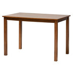 Baxton Studio Abigail Modern Fabric Wood Dining Set